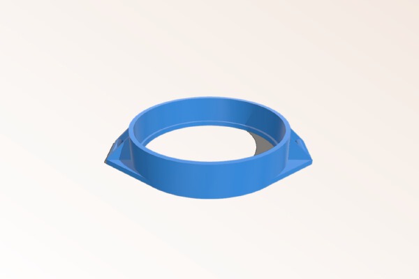 Gasflaschen Halter für Camping | 3d print model