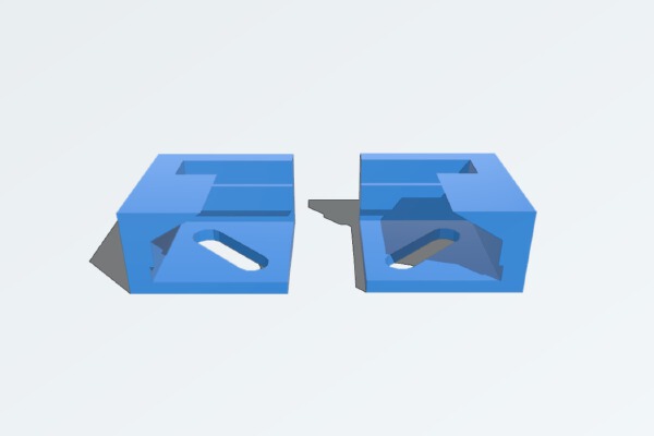 Modified Front Corner Clips (flashforge, ctc, wanhao) | 3d print model