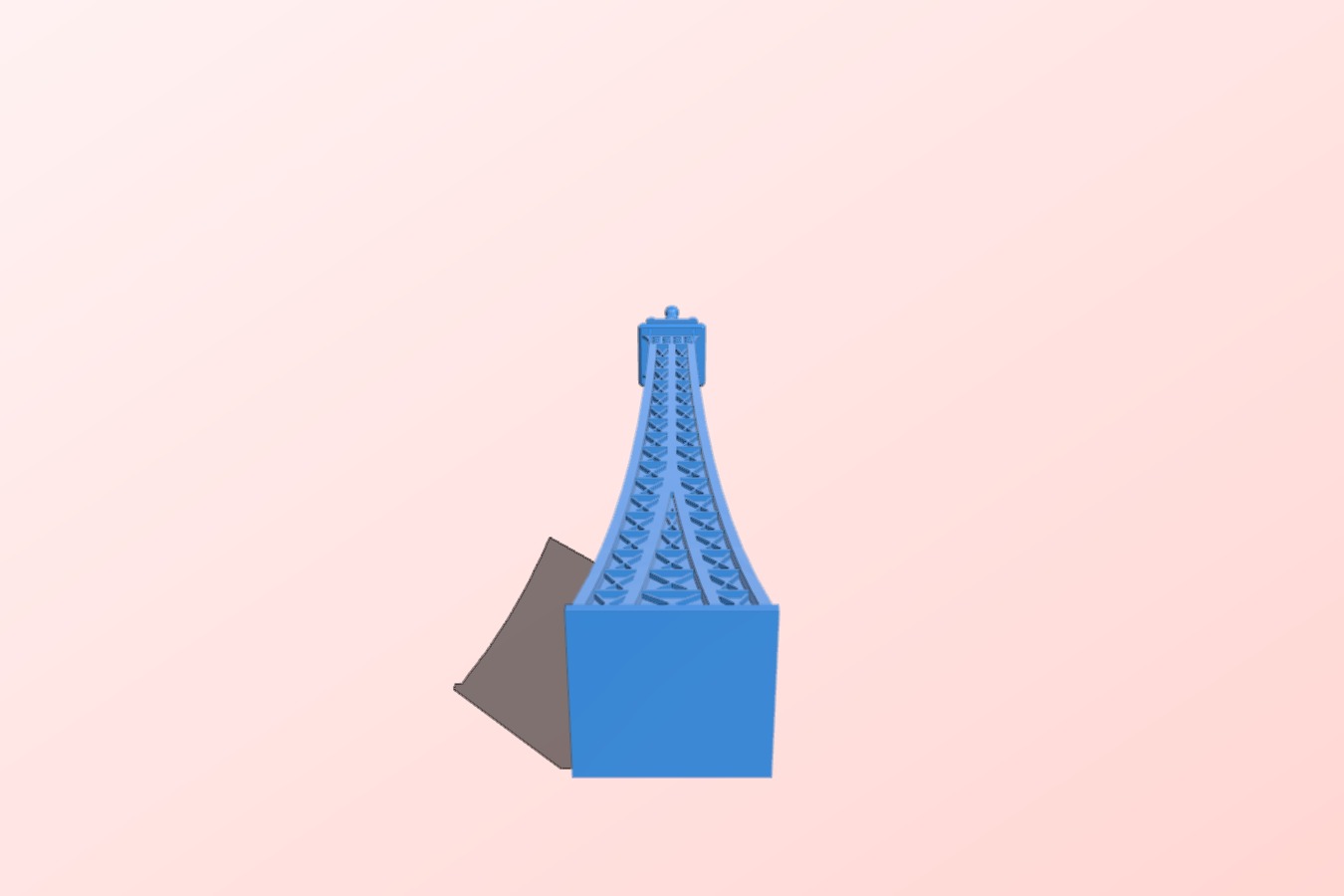 Eiffel Tower Solid Version