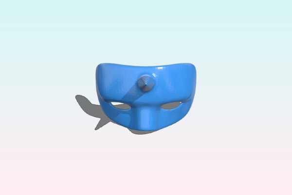 Halloween Unicorn Mask | 3d print model