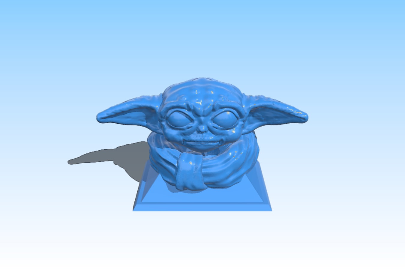 Baby Yoda Bust