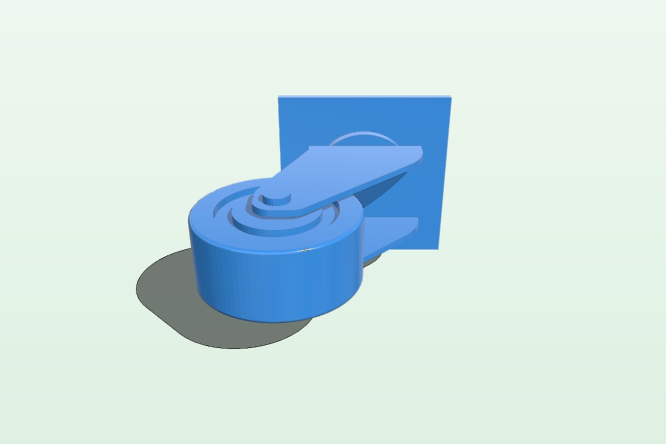50mm swivel castor wheel
