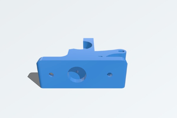 GHAE with offset mount for makergear hotend | 3d print model