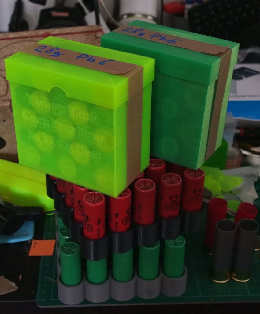 12 Gauge Box for roll and fold crimp.