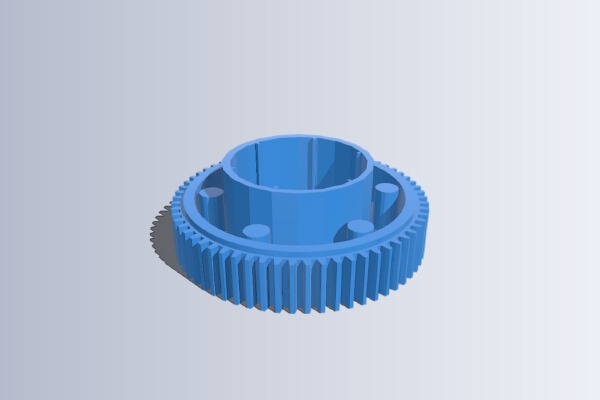 oscillating fan gear | 3d print model