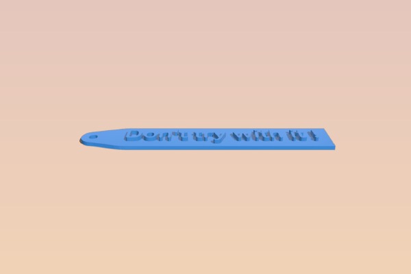 Don't try with it ! | 3d print model