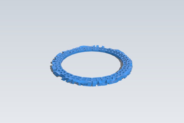 Magnetic Rim for "Guardians of the Galaxy Infinity Orb _ Stone _ Gem" | 3d print model