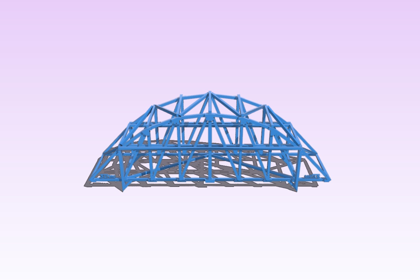 The Hill Billy High Truss (Year 12 Engineering Bridge 3D Model of Physical Bridge)