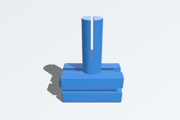 Fischertechnik to Tinkertoy (uck-01f07m) | 3d print model