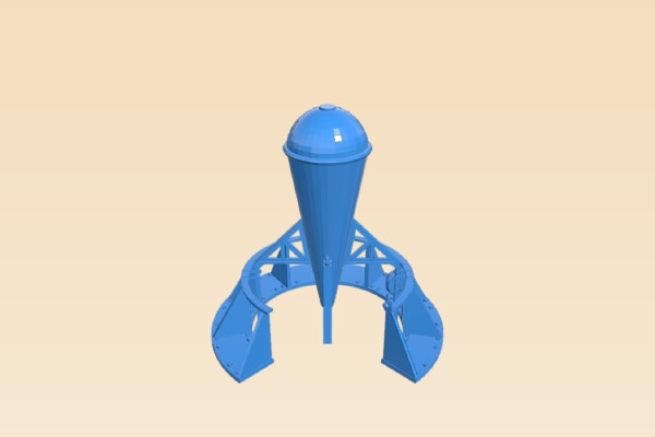Riven Telescope | 3d print model