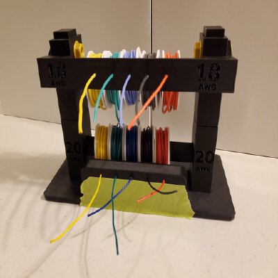 Wire Spool Tower (Modular) | 3d print model