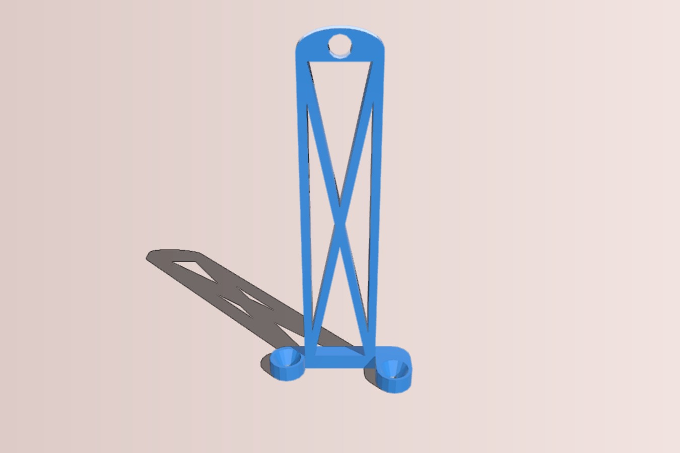 Screwed filament holder