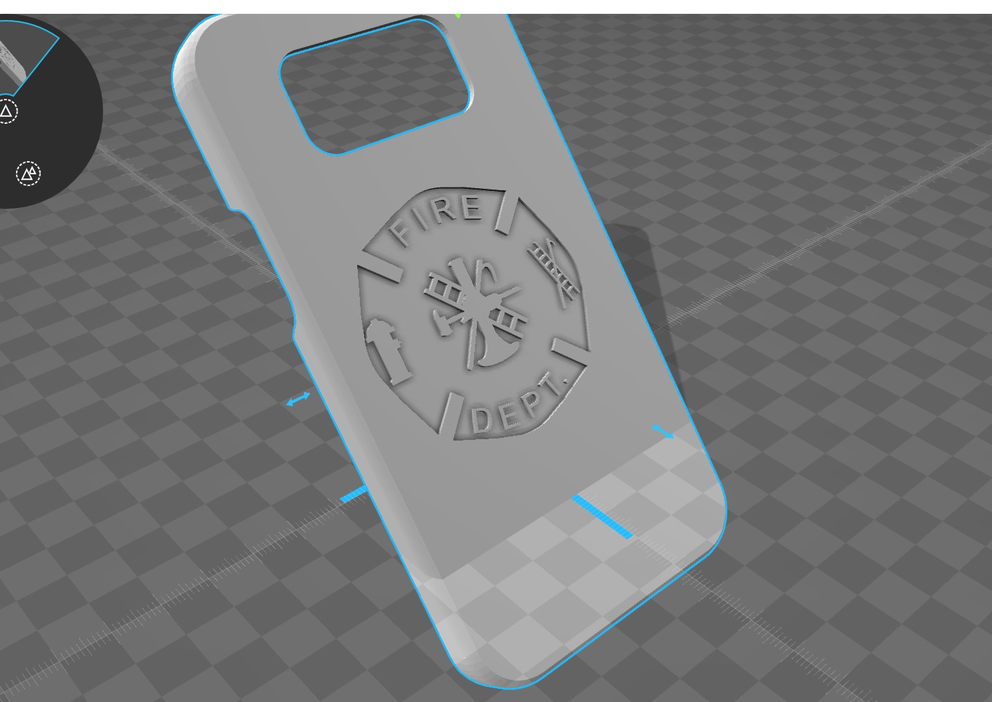 Firefighter Galaxy j3 case