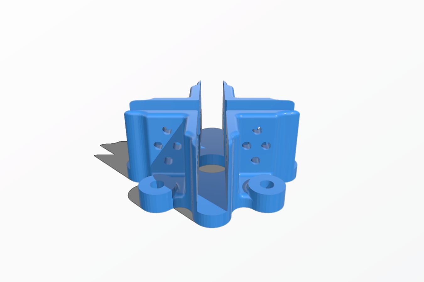 Brusless DC Motor mount for 6mm DEPRON models