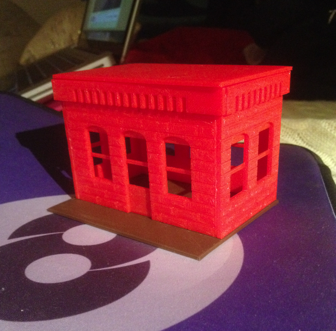 Petrol station Shop - House