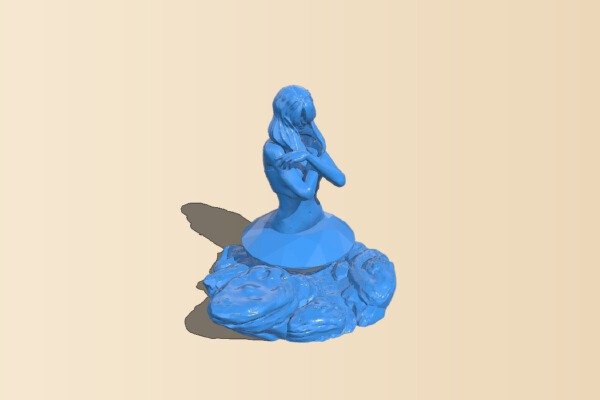 Diamond Girl | 3d print model