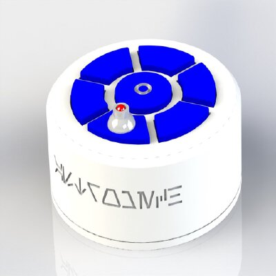 R2-D2 Dome Mechanism Part 9 by Matt Zwarts Remote Control | 3d print model