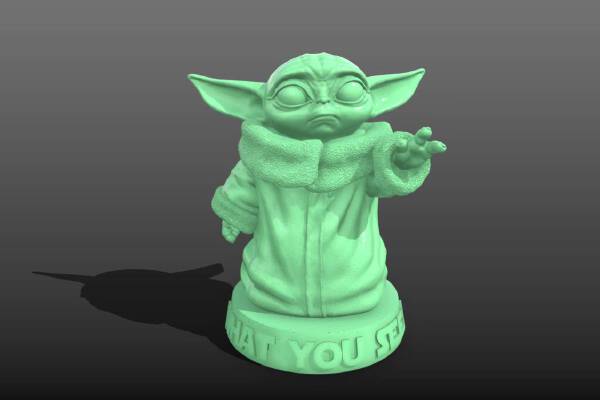 Starwars Baby Yoda | 3d print model