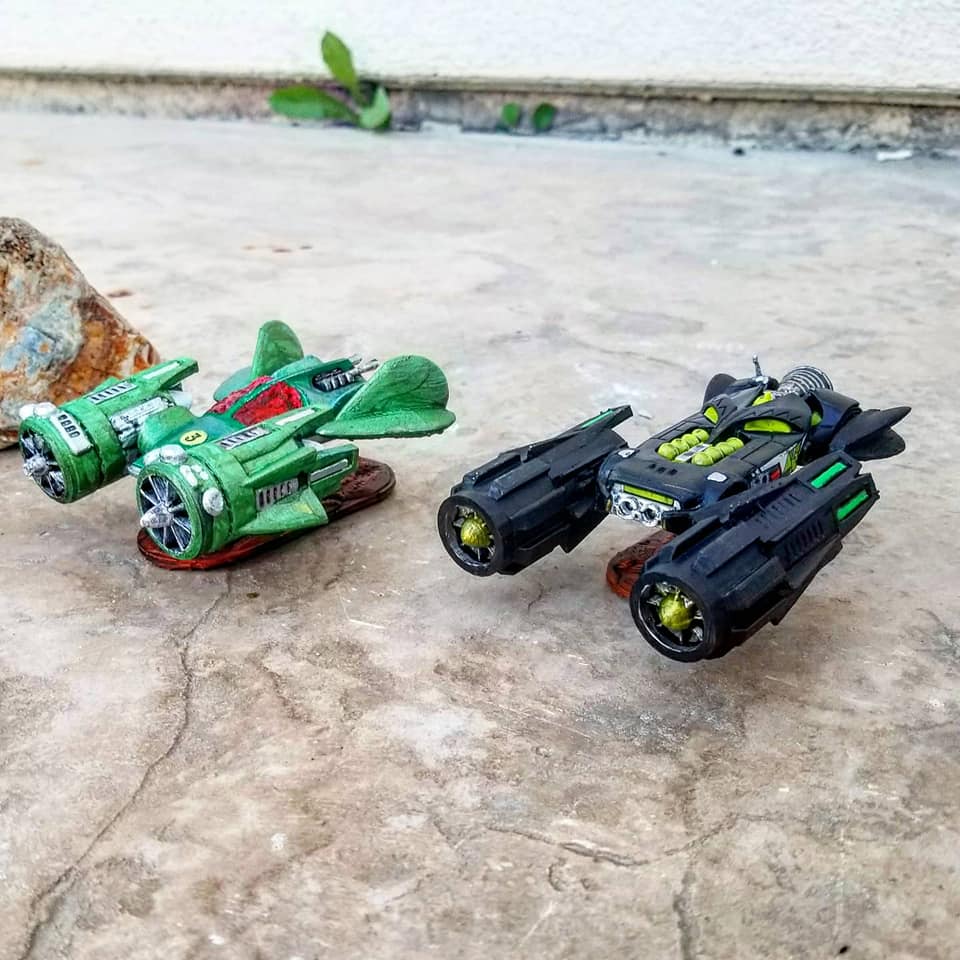 Big Engines For Martian Racing Federation (Gaslands)