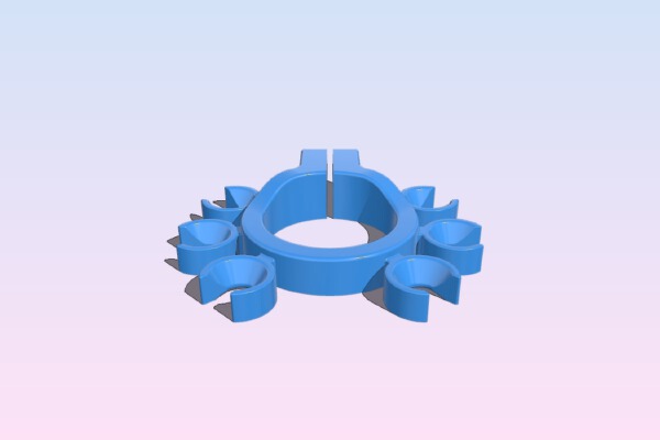 Drumstick Caddy for Alesis Nitro Mesh | 3d print model