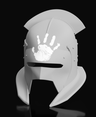 Uruk Hai Helmet V3 | 3d print model