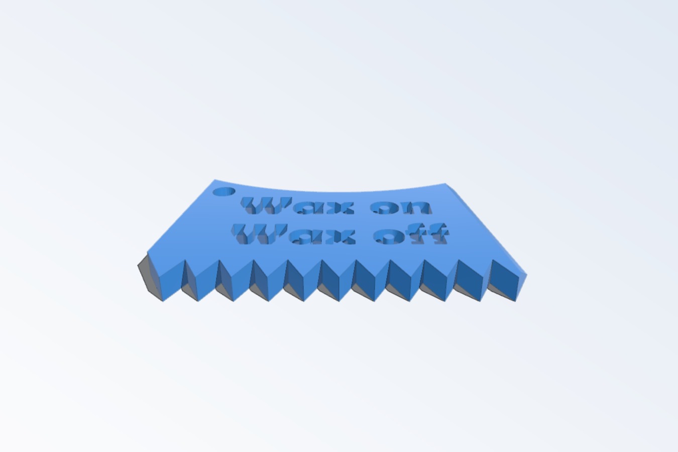Surf Comb (key tag)