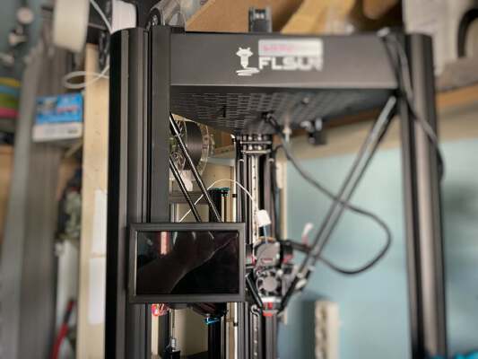 Flsun Super Racer 5" Klipper screen Display | 3d print model