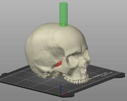 Skull candle holder | 3d print model
