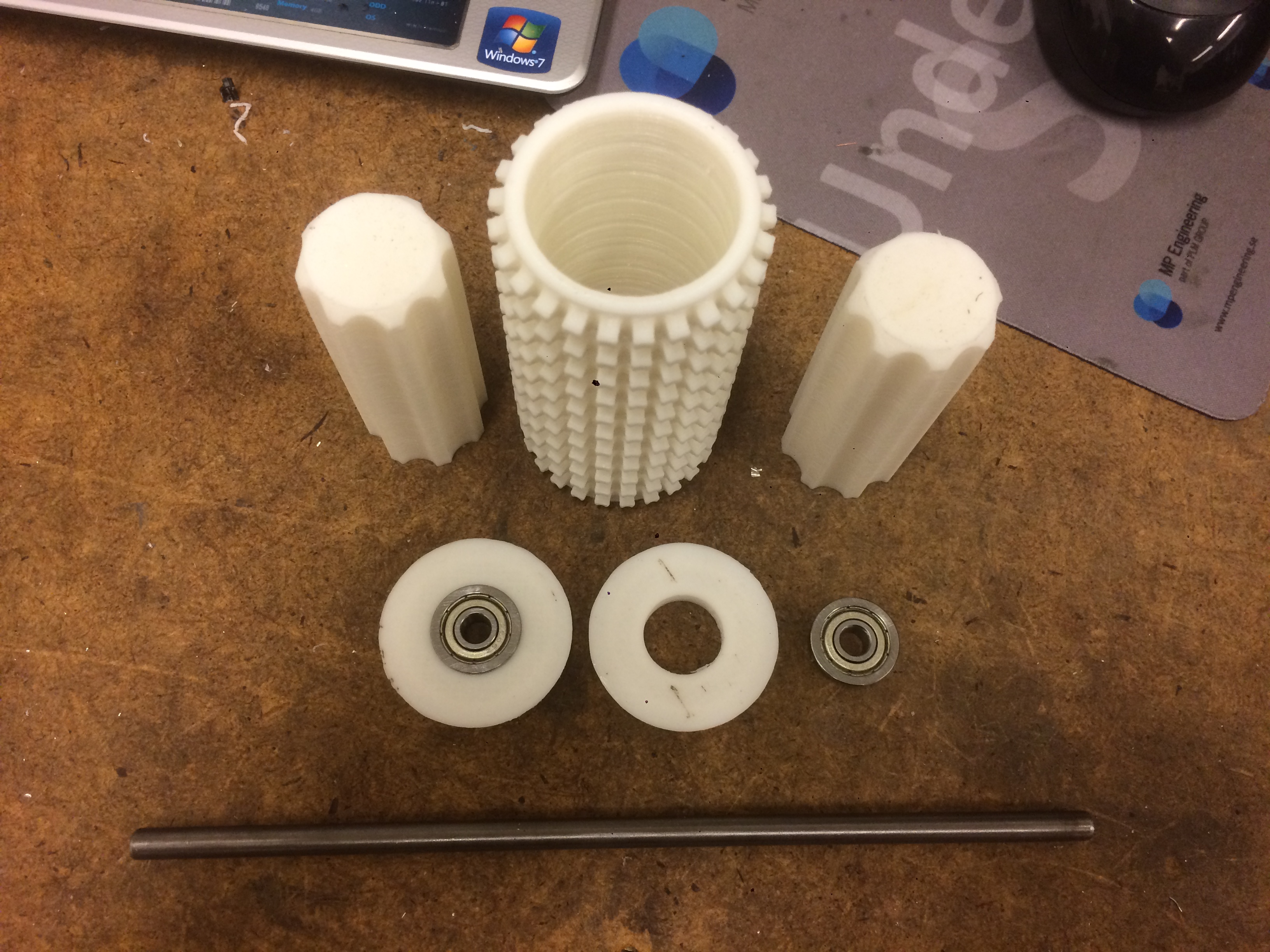 Foot massage Roller Files to download and to 3D print for free 3DPEA
