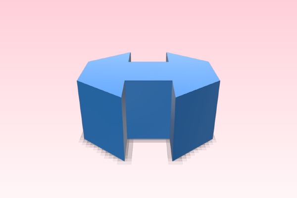 80_20 (fractional) parallel mating plug | 3d print model