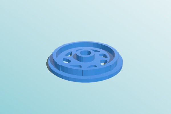 Soporte rollo hilo | 3d print model