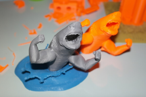 Beefy Shark replaceable | 3d print model
