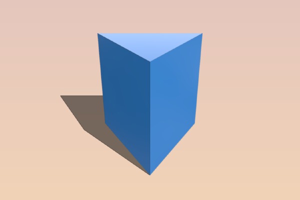 Santorini - Triangular Prism | 3d print model