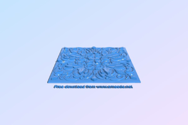 Square pattern | 3d print model