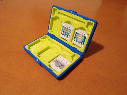 3ds cartridge holder (3ds case) | 3d print model
