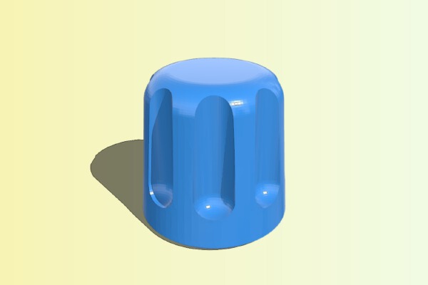 knob for potentiometer | 3d print model