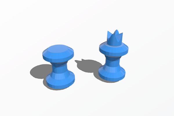 Schachfiguren | 3d print model
