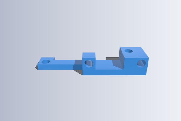Ultimaker 1 hot end 30mm fan mount | 3d print model