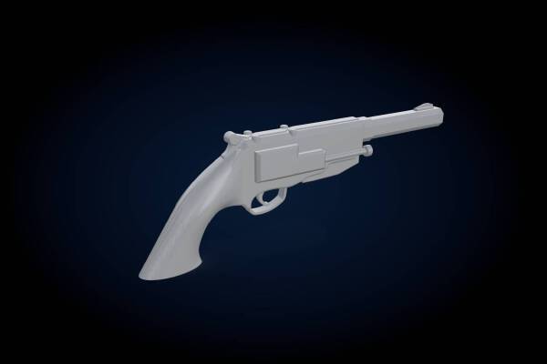 malcom gun | 3d print model