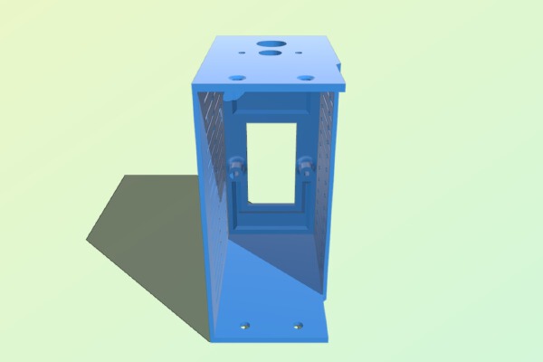 Power Supply Cover for S-360-12 360w PSU by HodgerTech | 3d print model