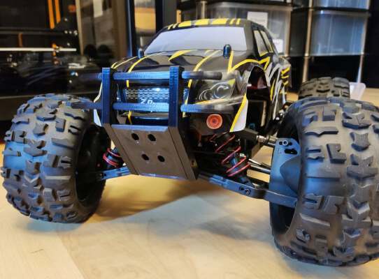 ZD Racing 9116 1_8 Front Bumper | 3d print model
