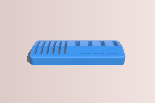 USB-SD-MicroSD Holder | 3d print model