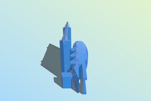 Recycled Gift Card Scraper | 3d print model
