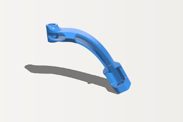 Shendrones Thicc extended VTX antenna mount | 3d print model