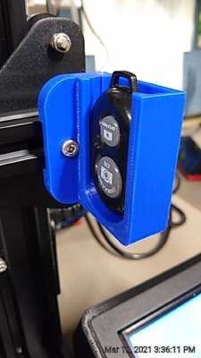 Bluetooth remote timelapse for Ender 3 | 3d print model