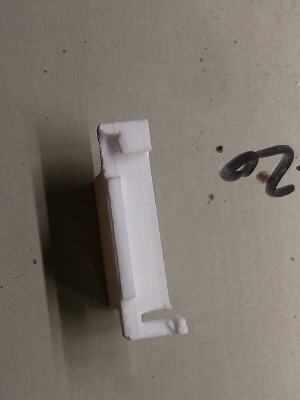 Commodore Amiga diskdrive eject button Chinon FZ-354 | 3d print model