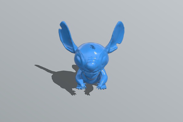 Stitch standing | 3d print model