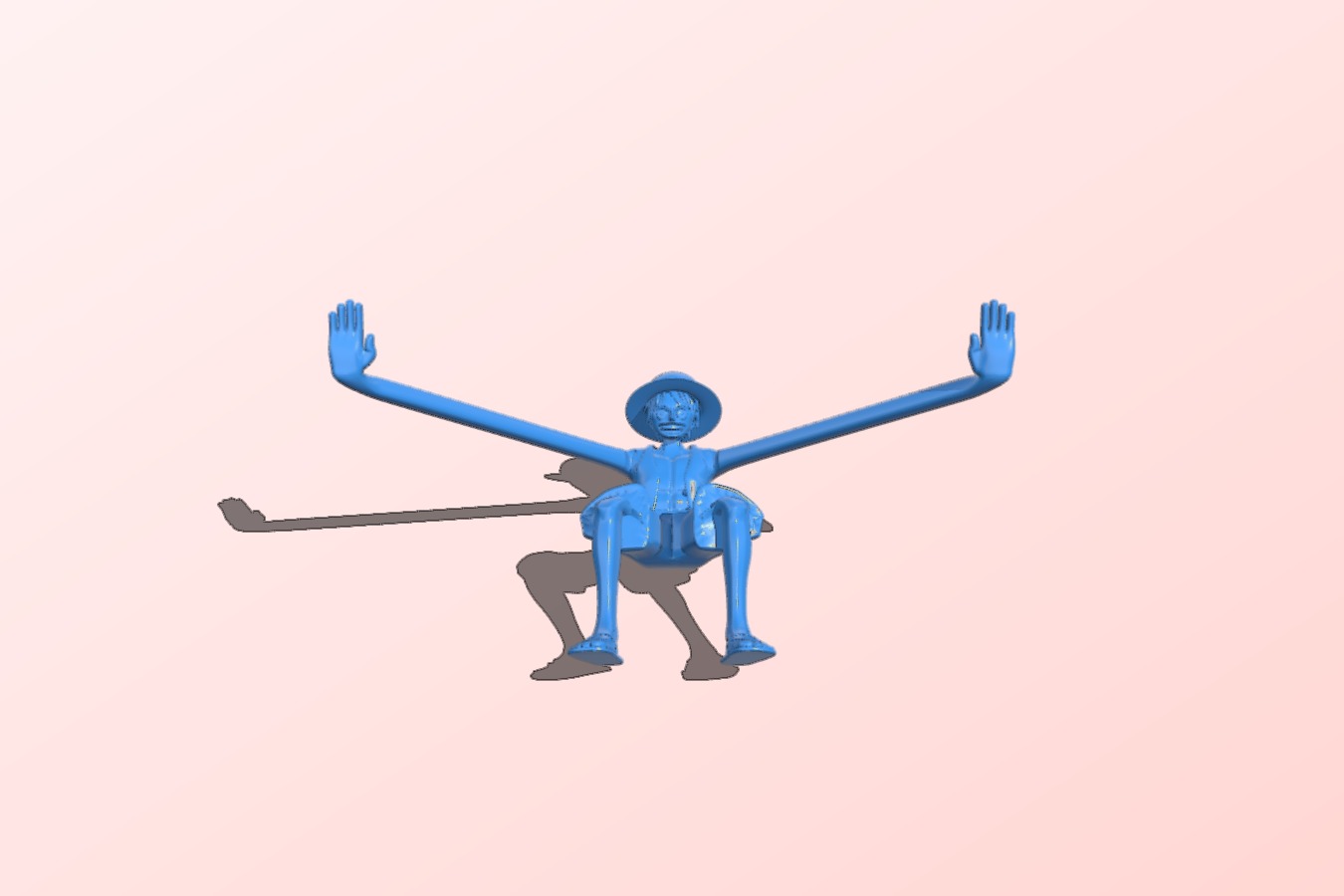 Luffy Phone Holder