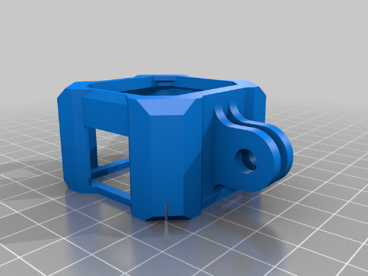 DJI Action 2 + Generic ND Filter mount | 3d print model