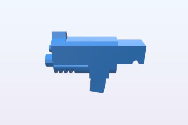 Beefy gun | 3d print model